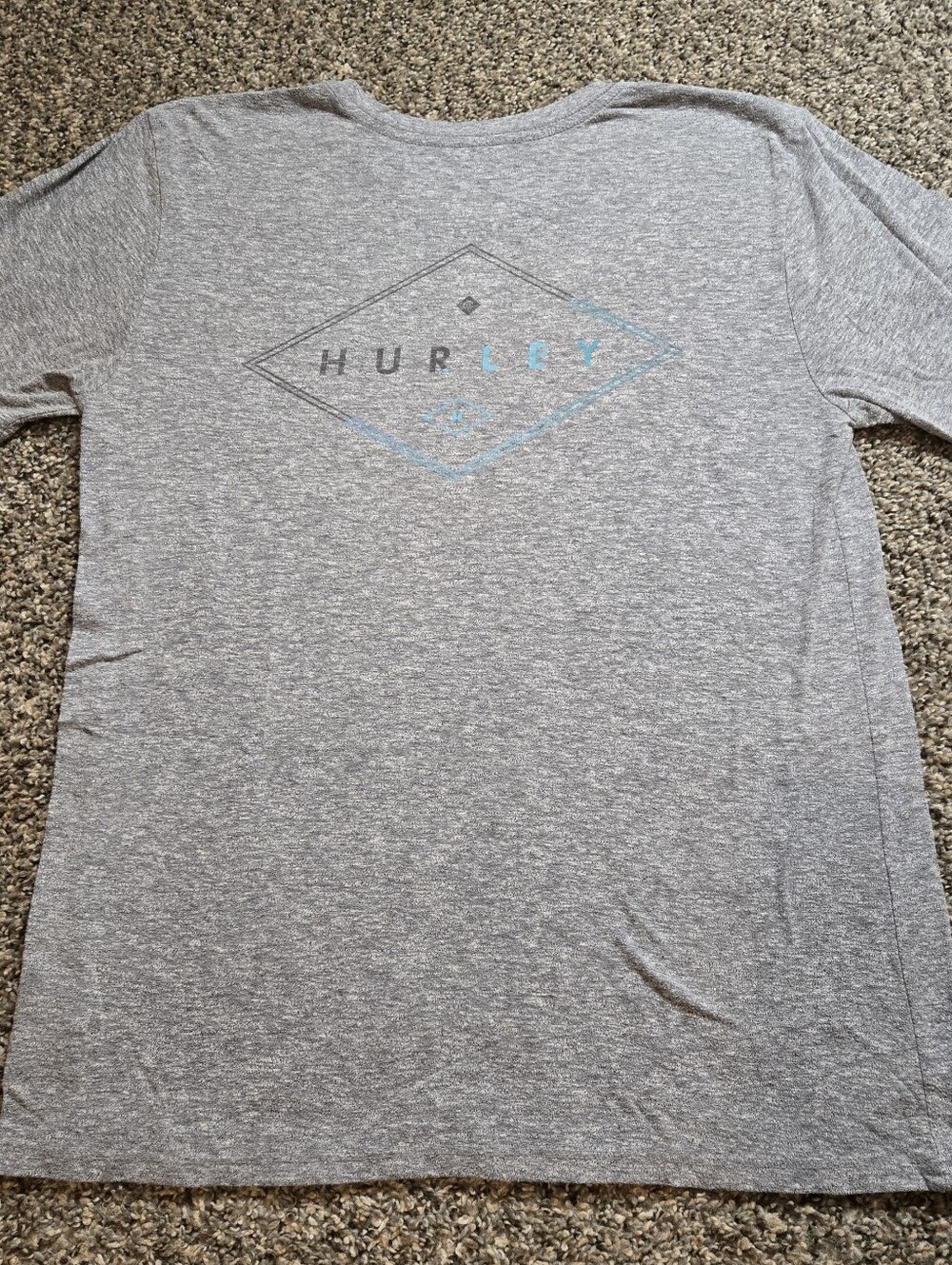 *SALE* Men's Hurley Gray Logo Short Sleeved T-Shirt Medium